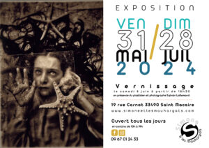 affiche exposition sylvain Lallemand photographe